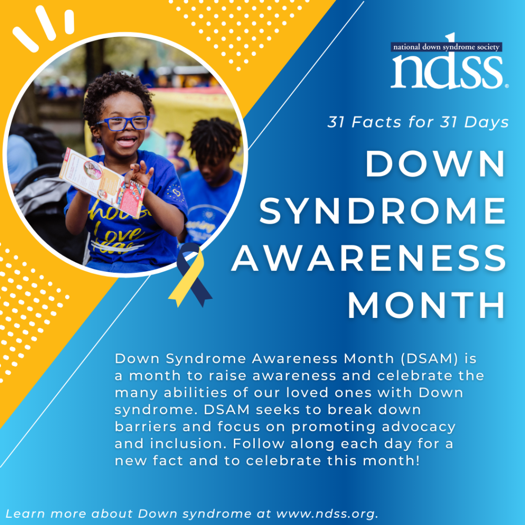 National Down Syndrome Awareness Month Service Coordination, Inc.