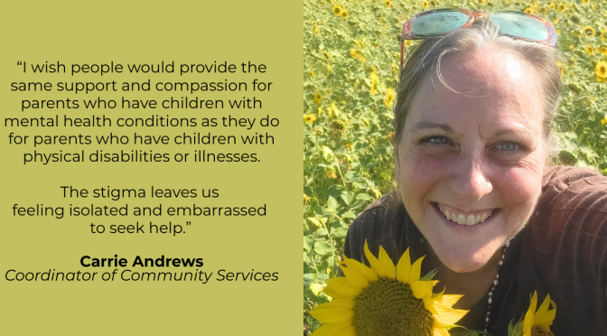 Mental Health Awareness Month: Carrie’s Story