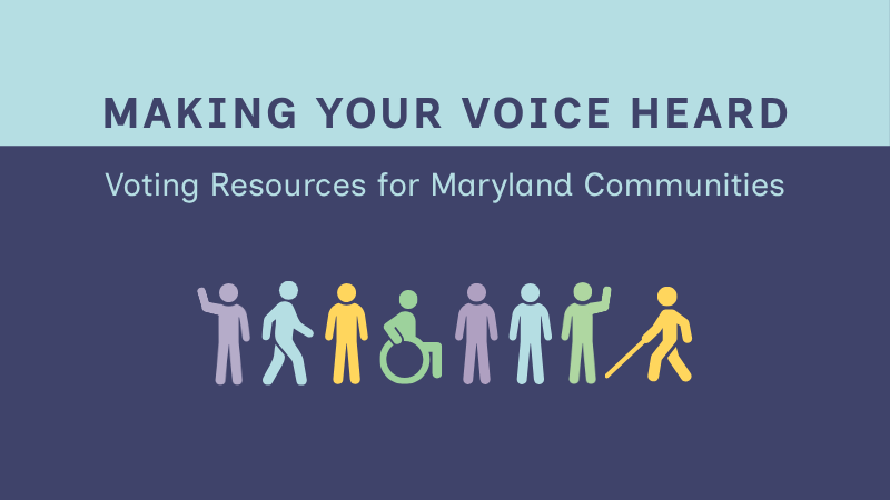 This graphic includes the title of the blog post along with icons of people in various active positions and with various supports visibile.